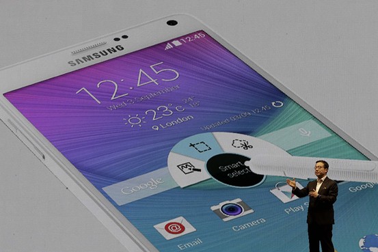 Galaxy Note 4 được Samsung cho ra mắt trong tháng 9 vừa qua 