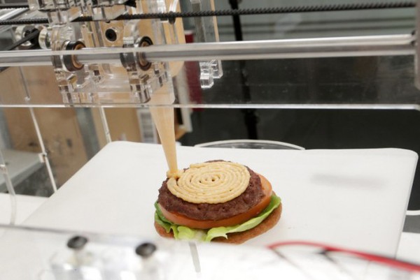 Một món ăn được chế tạo bởi máy in thực phẩm 3D