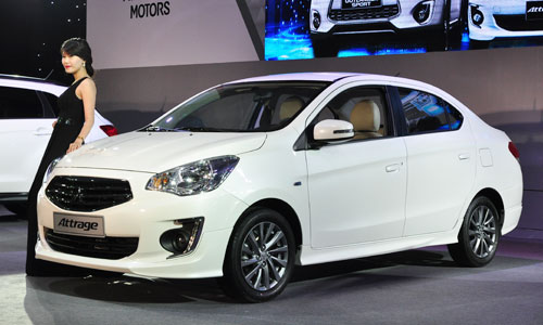 Với những ai muốn mua xe giá rẻ, hãy cân nhắc Mitsubishi Attrage 2014 với các tính năng ưu việt 