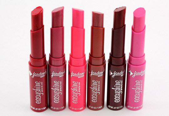 Dưỡng và làm mềm môi, chống thâm môi với son dưỡng bóng môi Easyshine Glossy Lip Color của Jordana
