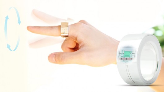 Chiếc nhẫn cho phép người dùng điều khiển các thiết bị thông minh thông qua các thao tác ngón tay