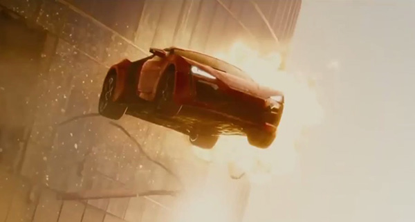Cảnh quay ấn tượng nhất trong 'Fast and Furious 7'