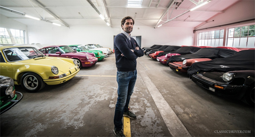 Manfred Hering và những chiếc xe ô tô Porsche mà anh phục chế
