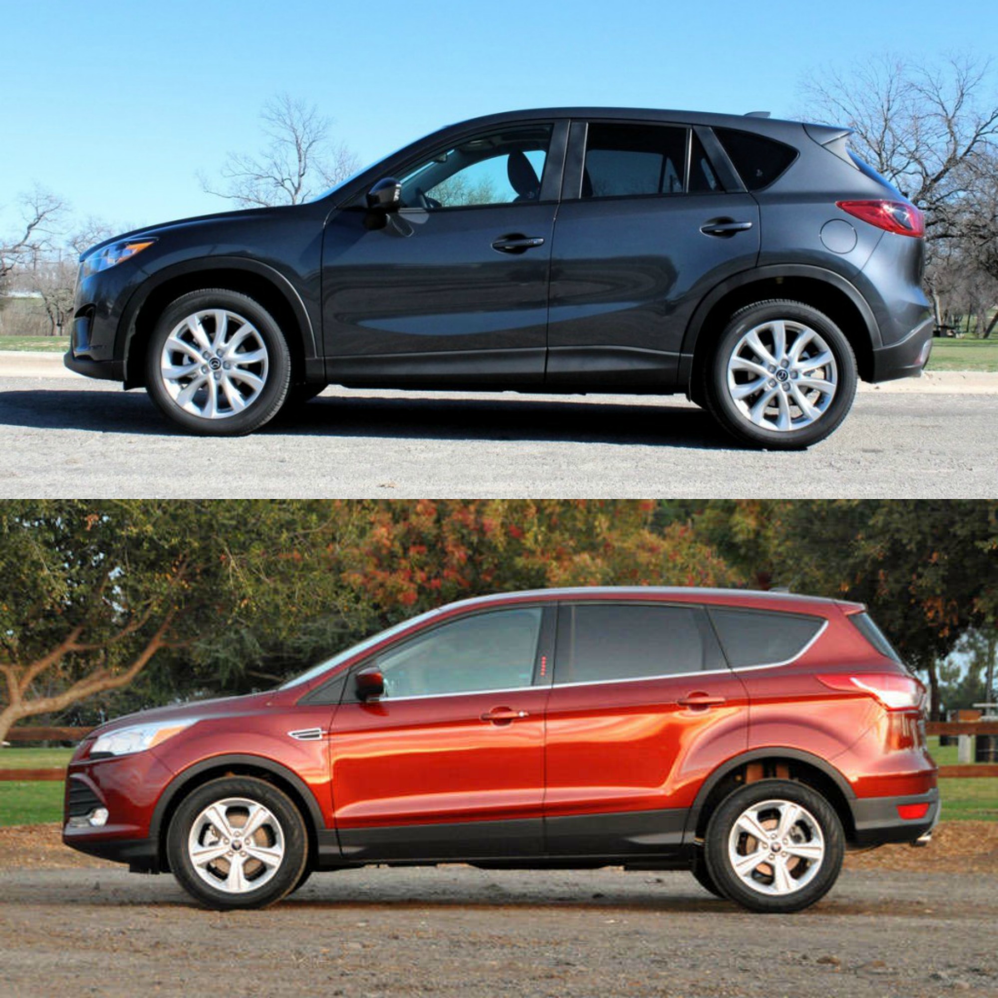 Khi so sánh ô tô, cả 2 phiên bản Mazda CX-5 và Ford Escape đều có những cải tiến nhất định