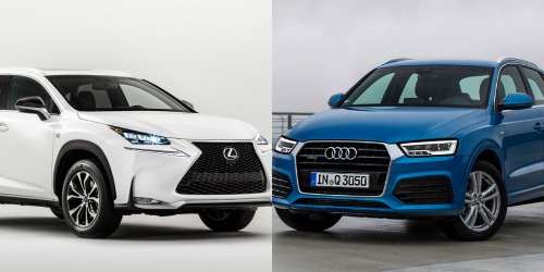 Khi so sánh ô tô, Lexus NX và Audi Q3 được đánh giá là crossover nhỏ gọn và hiện đại nhất phân khúc