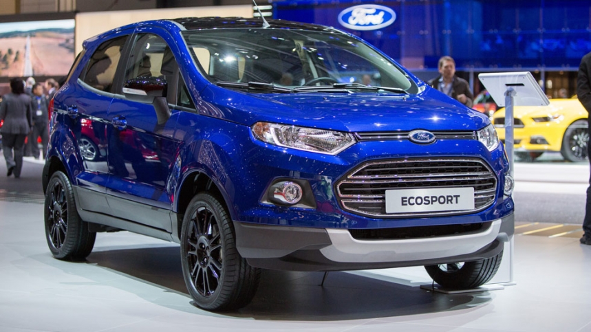 Ford EcoSport 2015 là phiên bản gầm cao của Fiesta 