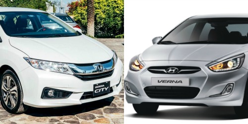 Cả Honda City và Hyundai Verna đều được đánh giá là ông hoàng trong phân khúc về giá cả