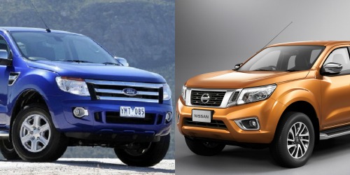 Khi so sánh xe ô tô, Nissan Navar và Ford Ranger xứng đáng là lựa chọn hàng đầu trong phân khúc xe bán tải