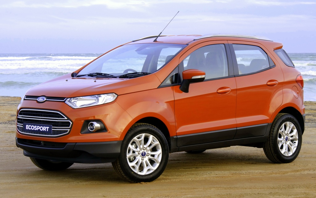 Ford EcoSport 2014 là phiên bản gầm cao của Fiesta với cấu trúc gần tương đồng