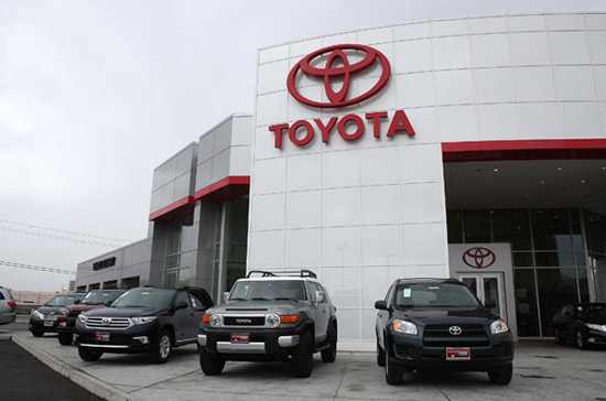 Tập đoàn Toyota đang nắm giữ vị trí là tập đoàn sản xuất ô tô lớn nhất thế giới