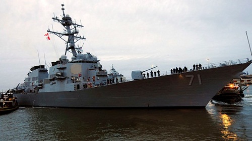 Bốn tàu khu trục tên lửa Mỹ tới châu Âu nhằm đe dọa Nga