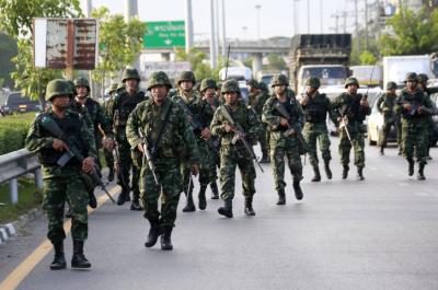 Quân đội Thái Lan tiến hành đảo chính quân sự