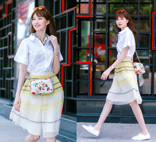 Thời gian gần đây, Thu Thảo mạnh dạn hơn khi diện trang phục của các thương hiệu lớn