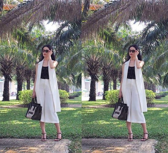 Thùy Dung có gu thời trang đời thường khá cá tính và sành điệu