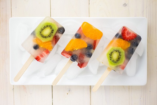 Kem trái cây là thực phẩm mùa hè được nhiều người lựa chọn