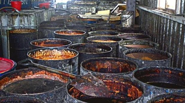 480 thùng sản phẩm làm từ dầu ăn bẩn Đài Loan đã tràn vào Việt Nam
