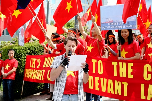 Tình hình Biển Đông nhận được sự quan tâm của cộng đồng người Việt ở nước ngoài