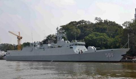 Trung Quốc đưa tàu săn ngầm Chu Châu 594 tới Biển Đông