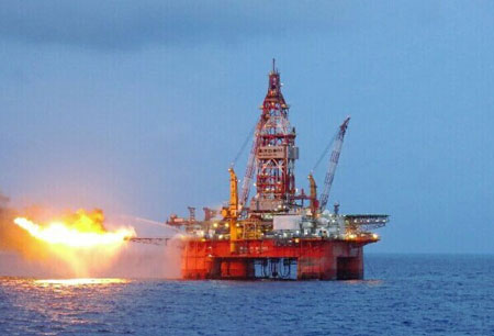 Giàn khoan Hải Dương 981 tuyên bố tìm thấy siêu mỏ khí ở Biển Đông