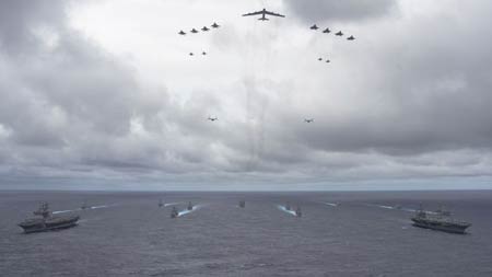 Tình hình Biển Đông ngày 30/9: Mỹ tập trận phòng khả năng chiến tranh với Trung Quốc