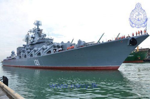 Tình hình Biển Đông ngày 7/11: Tuần dương hạm Moscow mang tên lửa dẫn đường neo đậu tại cảng Colombo, Sri Lanka
