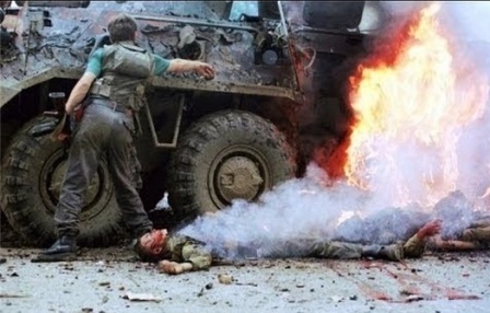 Hàng trăm phiến quân ly khai đã bị quân đội Ukraine tiêu diệt ở sân bay Donetsk