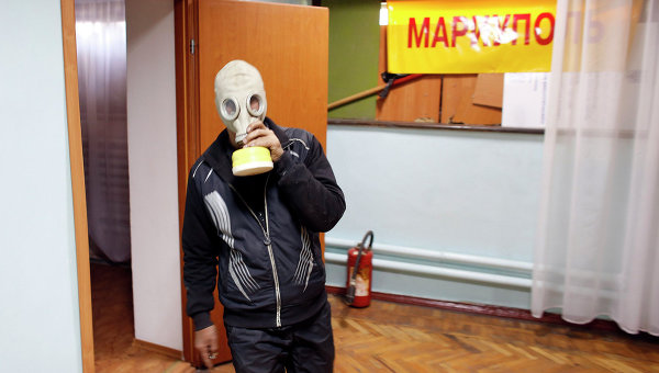 Vũ khí hóa học được sử dụng ở Đông Ukraine