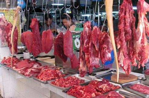 Thịt bò nhập lậu kém chất lượng đang tràn lan trên thị trường Trung Quốc
