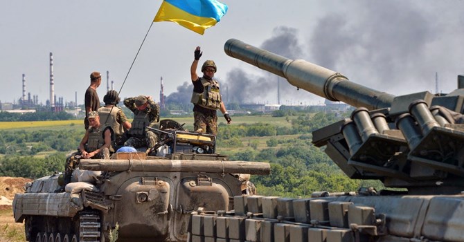 Cuộc chiến tại miền Đông Ukraine vẫn đang diễn ra ác liệt