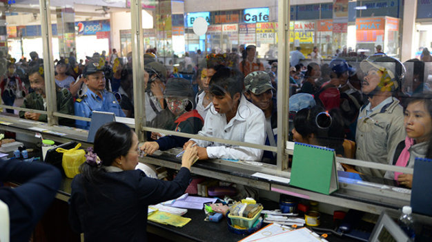 Việc quản lý giá vé xe Tết Âm lịch tại Tp. Hồ Chí Minh vẫn còn tồn tại những bất cập