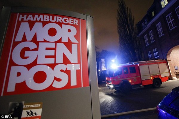 Tòa soạn báo Hamburger Morgenpost (Đức) là tòa soạn thứ hai sau vụ xả súng kinh hoàng tại một tòa soạn ở Pháp