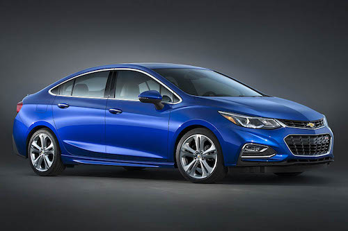 Chevrolet Cruze 2016 dự kiến sẽ có mặt tại hơn 40 quốc gia trên thế giới