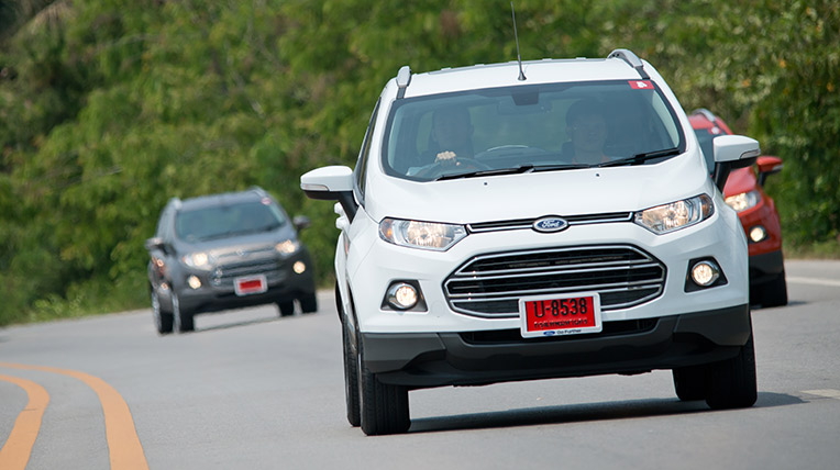 Xe Ford EcoSport được thiết kế theo phong cách thời thượng nhất