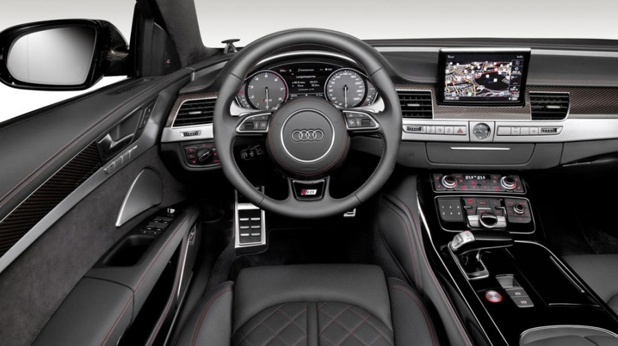 Audi S8 Plus 2016 có không gian nội thất đậm chất thể thao 