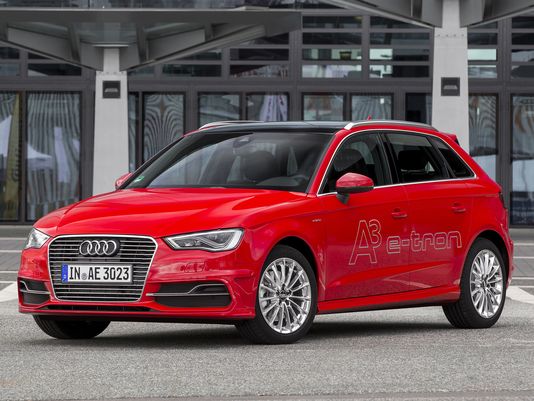 Hình ảnh mẫu xe ô tô điện A3 mới của Audi