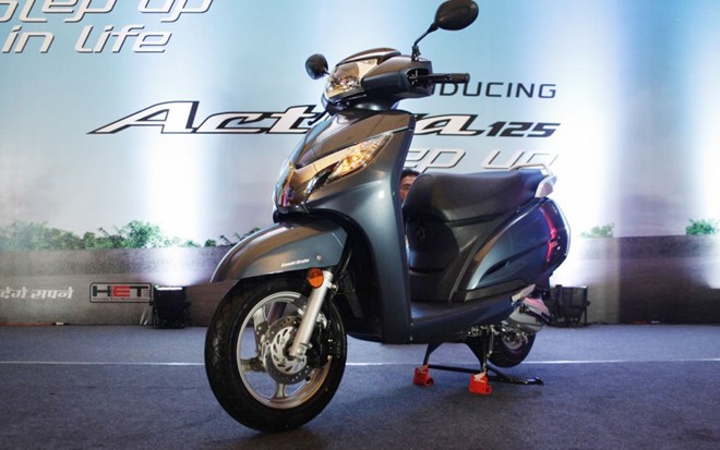 Xe máy Honda Activa mới trở thành mẫu xe tay ga cực ăn khách tại thị trường Ấn Độ