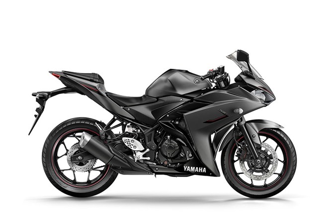 Yamaha R3 mới được bổ sung thêm màu xám đầy nam tính
