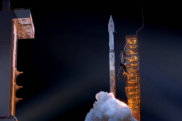 Hình ảnh thử nghiệm tên lửa được phóng vào tháng 5: Ảnh: NASA / JPL-Caltech