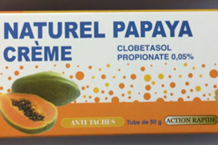 Kem dưỡng da H20 Natural Papaya Cream bị thu hồi do chứa thành phần gây hại sức khỏe.  
