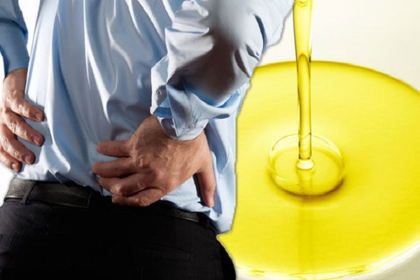 Sử dụng dầu thực vật có thể gây ra đau lưng