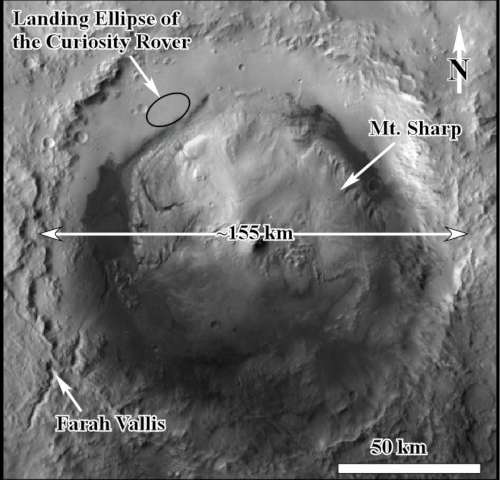 Hình ảnh được các nhà khoa học thể hiện trong bản đồ HiRISE. Hình ảnh: Hiệp hội địa chất Mỹ