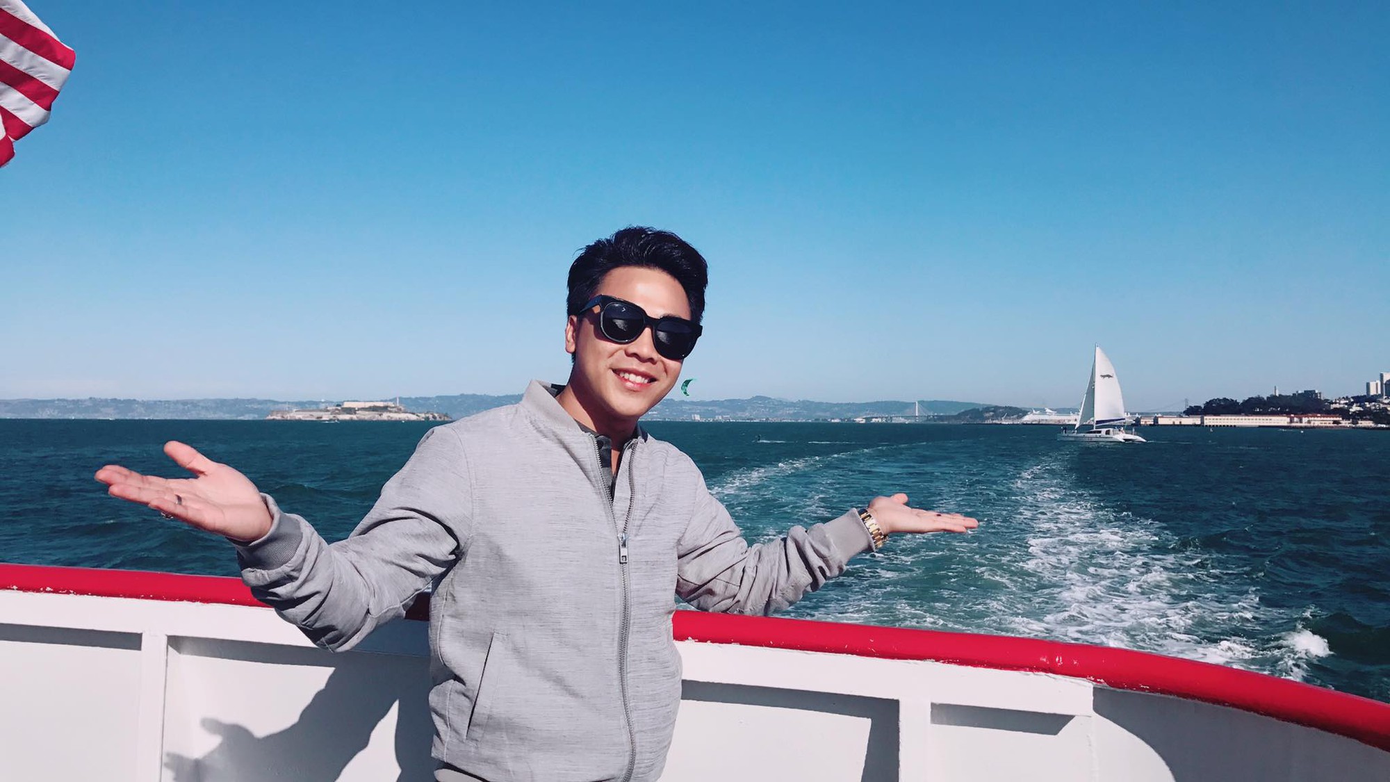 Bạn trai Hòa Minzy thường xuyên có những chuyến đi du lịch nước ngoài