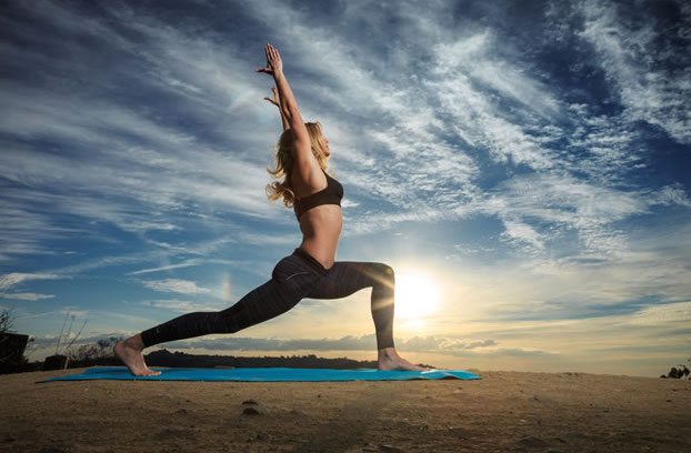 yoga tư thế chiến binh