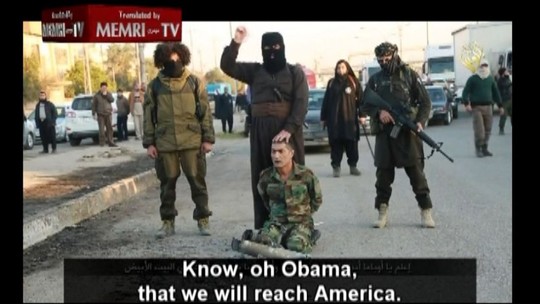 Khủng bố IS tung video đe dọa chặt đầu Tổng thống Obama
