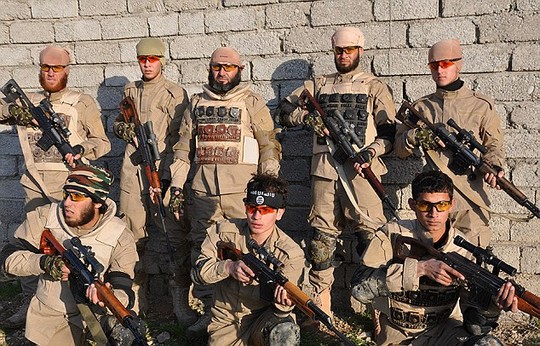 Biệt đội bắn tỉa của nhóm khủng bố IS