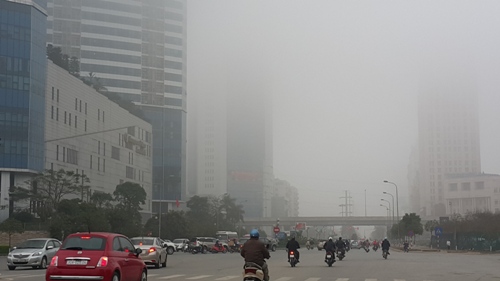 Dự báo thời tiết ngày mai 4/3/2015: Hà Nội và các tỉnh miền Bắc xuất hiện sương mù dày đặc vào sáng sớm