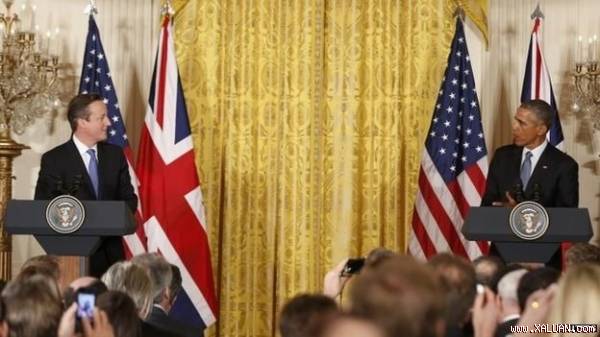 Tình hình Ukraine mới nhất: Tổng thống Mỹ Barack Obama và Thủ tướng Anh David Cameron nhất trí duy trì các biện pháp trừng phạt Nga