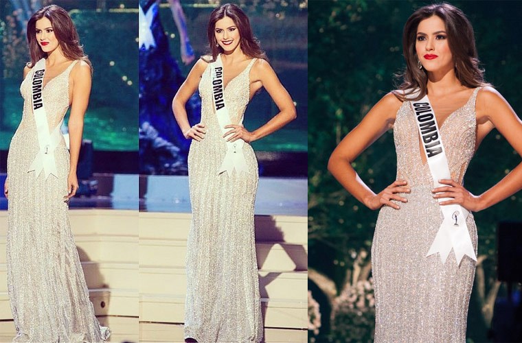 Tân Hoa hậu Hoàn vũ 2015 Paulina Vega tự tin trong phần thi ứng xử