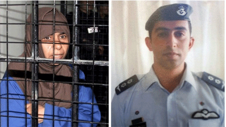 IS đã ra yêu cầu phóng thích nữ khủng bố Sajida al-Rishawi để đổi lấy mạng sống của viên phi công Maaz al-Kassasbeh