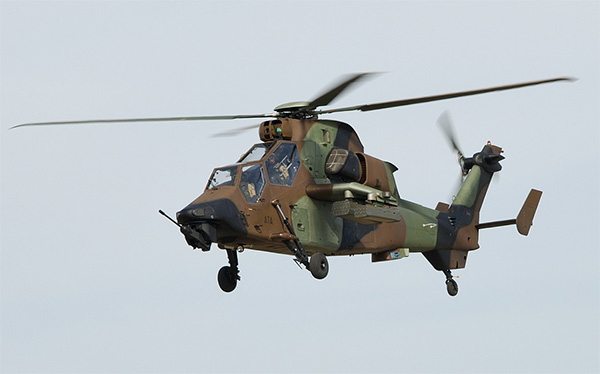 'Con hổ biết bay của châu Âu' - trực thăng tấn công Eurocopter Tiger là một trong những vũ khí hiện đại của quân đội Đức